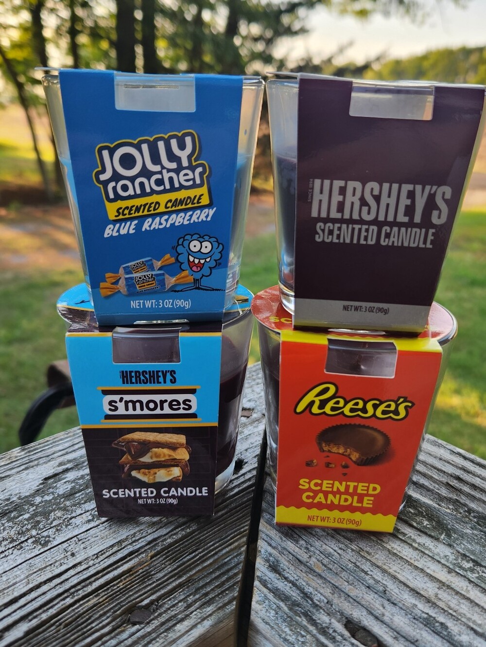 Pick One Candy Branded Scented Candles - Hershey's, Jolly Rancher, Reese's